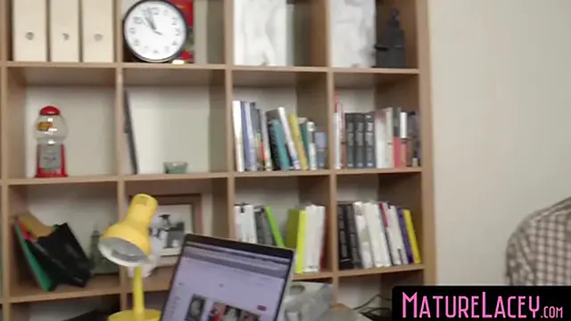 Hot Milf Lacey Starr gets interracial action and creampie