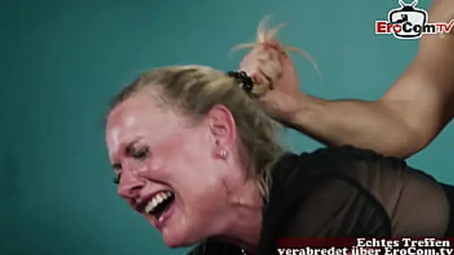 German mature milf natural breasts bangs young cock🌭