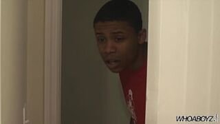 blackmail my stepmom with my big black dick