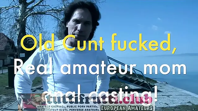 Elderly homemade Europeanを