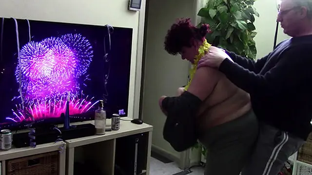 Hot New Year′s Night Sex