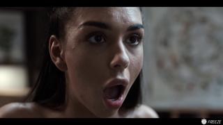Blonde bombshell gets pounded by BBC in 4K, icy stare and all